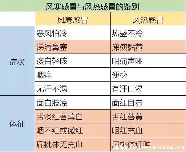 风热与风寒最简单区分咳嗽舌头痰液鼻涕来准确辨别